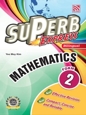 cover image of Superb Express Bilingual Mathematics Form 2